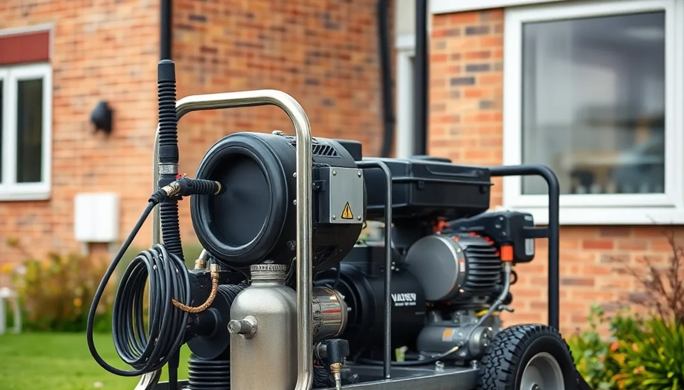 Drain Jetting in Market Harborough, Leicestershire